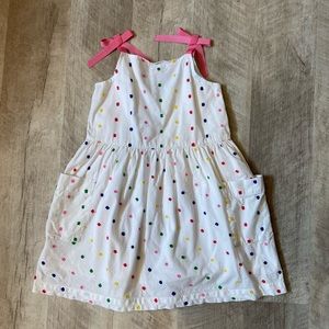 Hanna Andersson polka dot dress 6/7